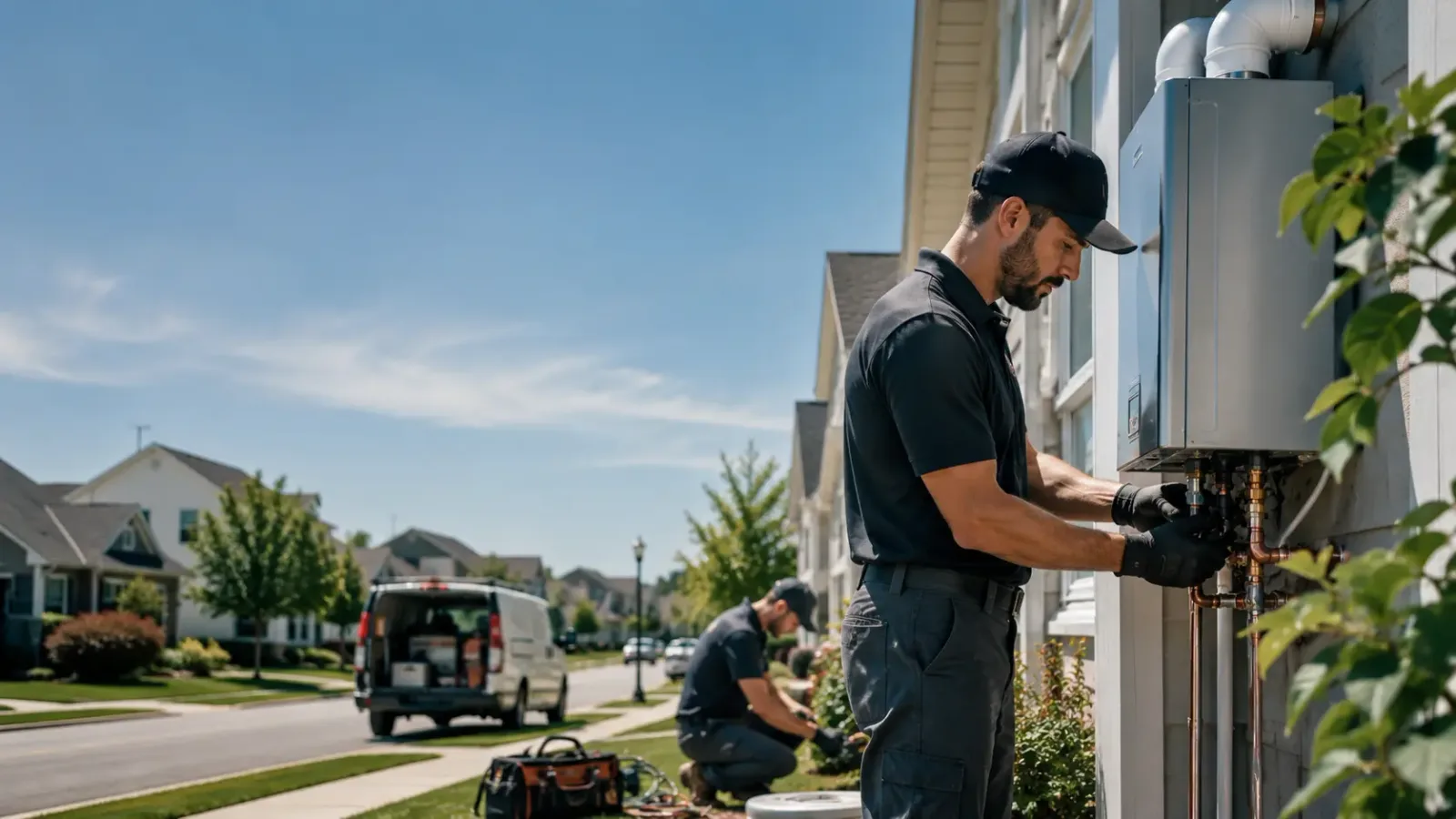 Tankless Water Heater Installation in Albert, KS